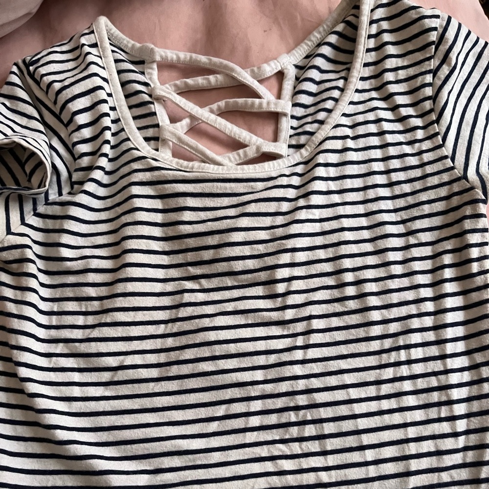 Stripped crop top